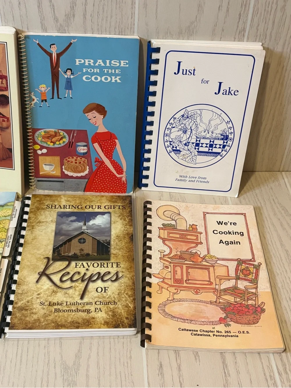 Vintage cookbooks thank you